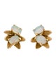 Earrings 14K Opal Stud Earrings