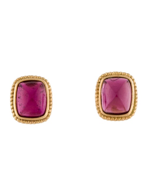Earrings 18K Tourmaline Stud Earrings