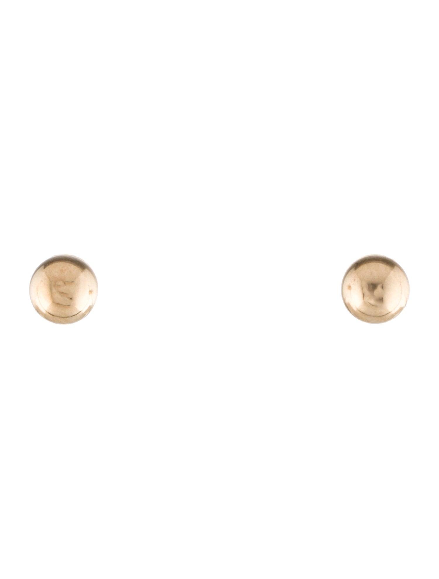 Earrings 14K Ball Stud