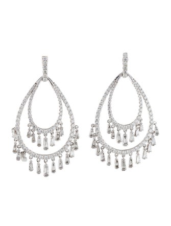 Earrings 14K 3.50ctw Diamond Drop Earrings