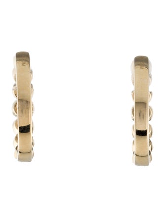 Earrings 14K 1.55ctw Diamond Hoop Earrings