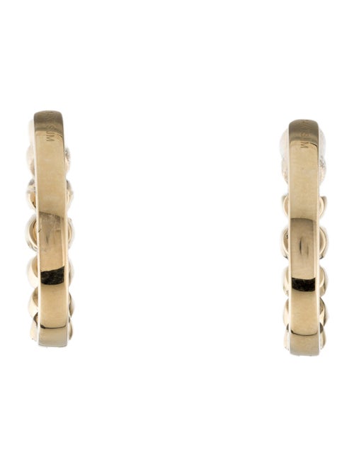 Earrings 14K 1.55ctw Diamond Hoop Earrings