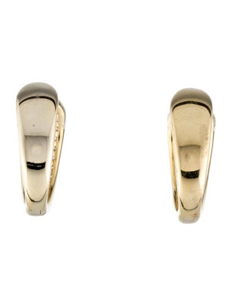 Earrings 14K 1.65ctw Diamond Hoop Earrings