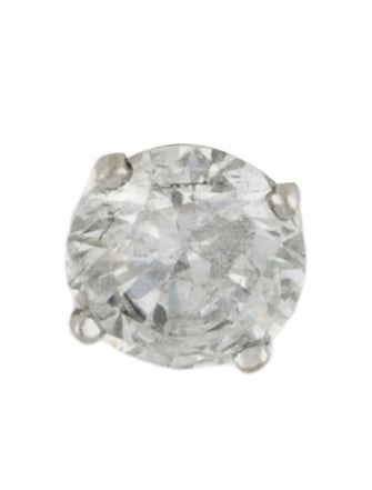 Earrings 14K 1.02ct Lab-Grown Diamond Single Stud Earring