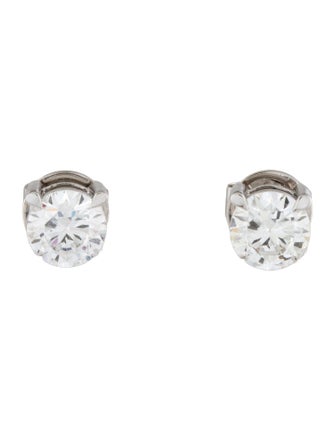 Earrings 14K 2.01ctw Lab-Grown Diamond Stud Earrings