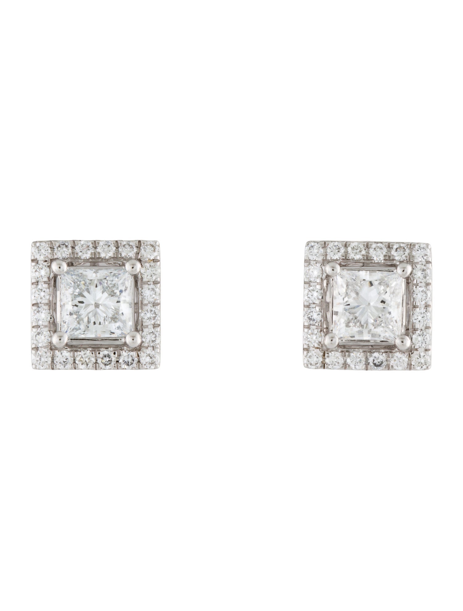 Earrings 14K 1.77ctw Lab-Grown Diamond Stud