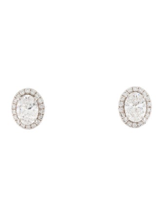 Earrings 14K 1.98ctw Lab-Grown Diamond Stud Earrings