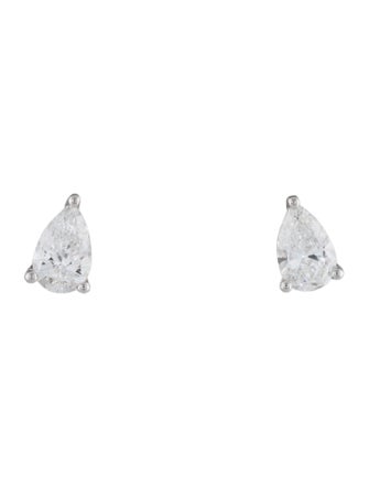Earrings 14K 1.02ctw Diamond Lab-Grown Diamond Stud Earrings
