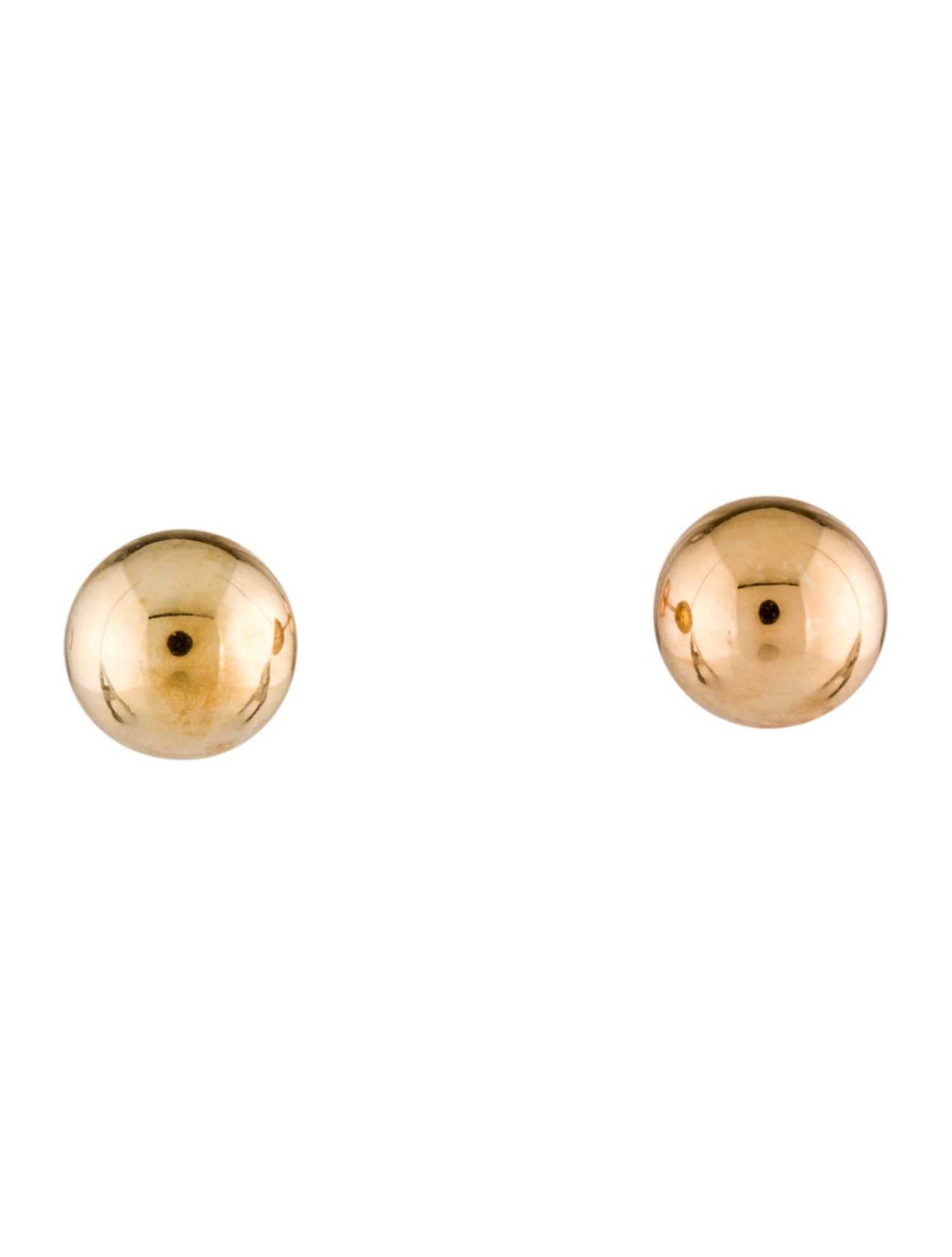 Earrings 14K Ball Stud