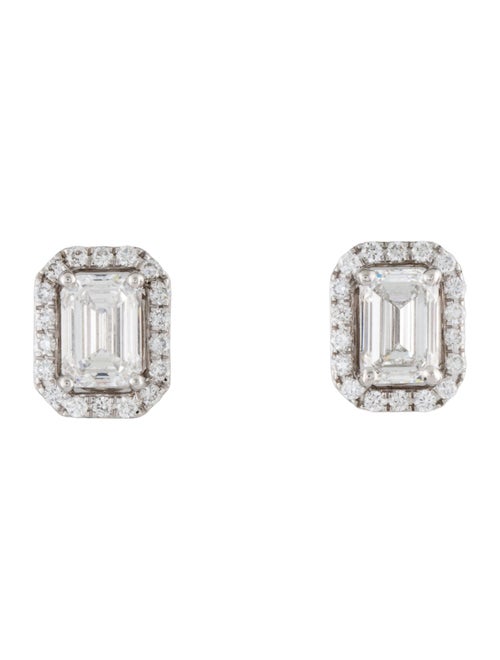 Earrings 14K 2.39ctw Lab-Grown Diamond Stud Earrings