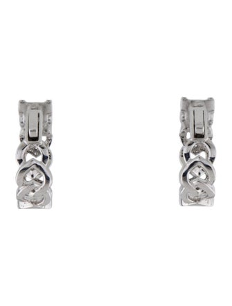 Earrings 14K Lab-Grown Diamond Hoop Earrings