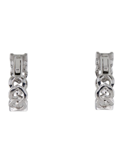 Earrings 14K Lab-Grown Diamond Hoop Earrings