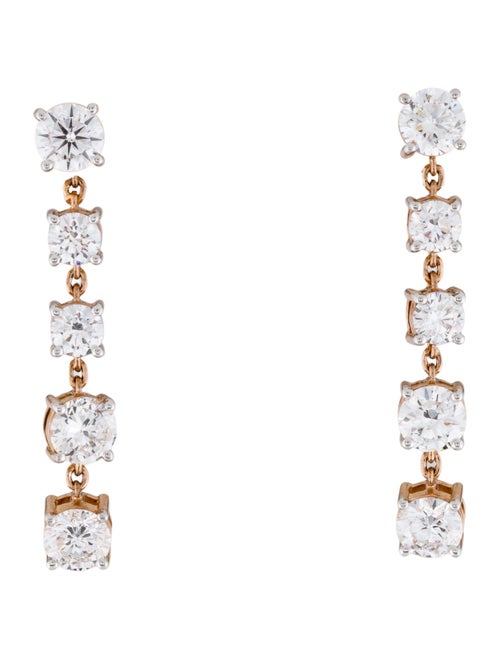 Earrings 14K Lab-Grown Diamond Drop Earrings
