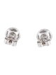 Earrings 14K 1.29ctw Lab-Grown Diamond Halo Stud Earrings