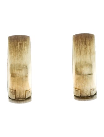 Earrings 14K Diamond Huggie Earrings