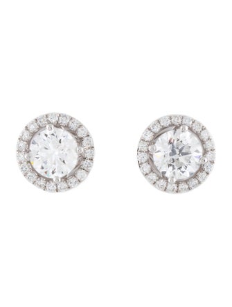 Earrings 14K 3.53ctw Lab-Grown Diamond Stud Earrings