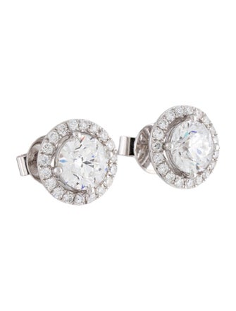 Earrings 14K 3.53ctw Lab-Grown Diamond Stud Earrings