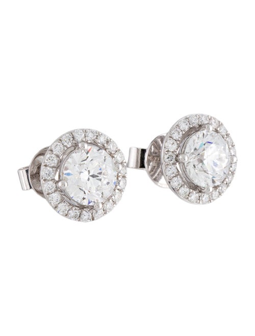 Earrings 14K 3.53ctw Lab-Grown Diamond Stud Earrings