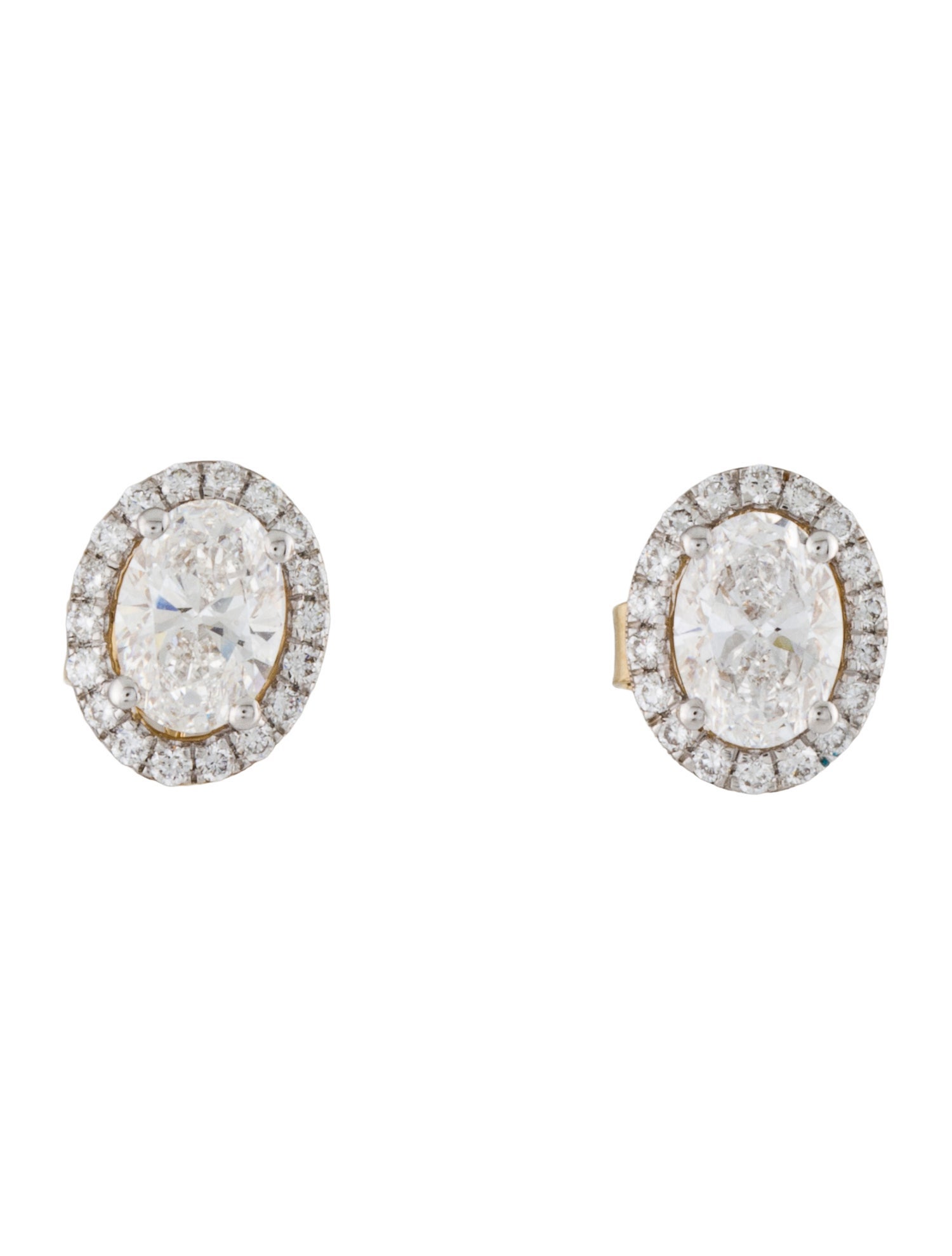 Earrings 14K 1.74ctw Lab-Grown Diamond Stud