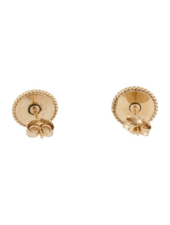 Earrings 14K Dome Stud Earrings