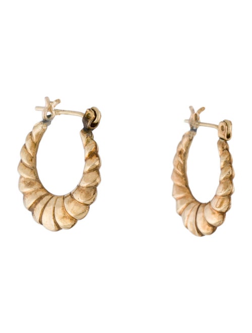 Earrings 10K Hoop Earrings