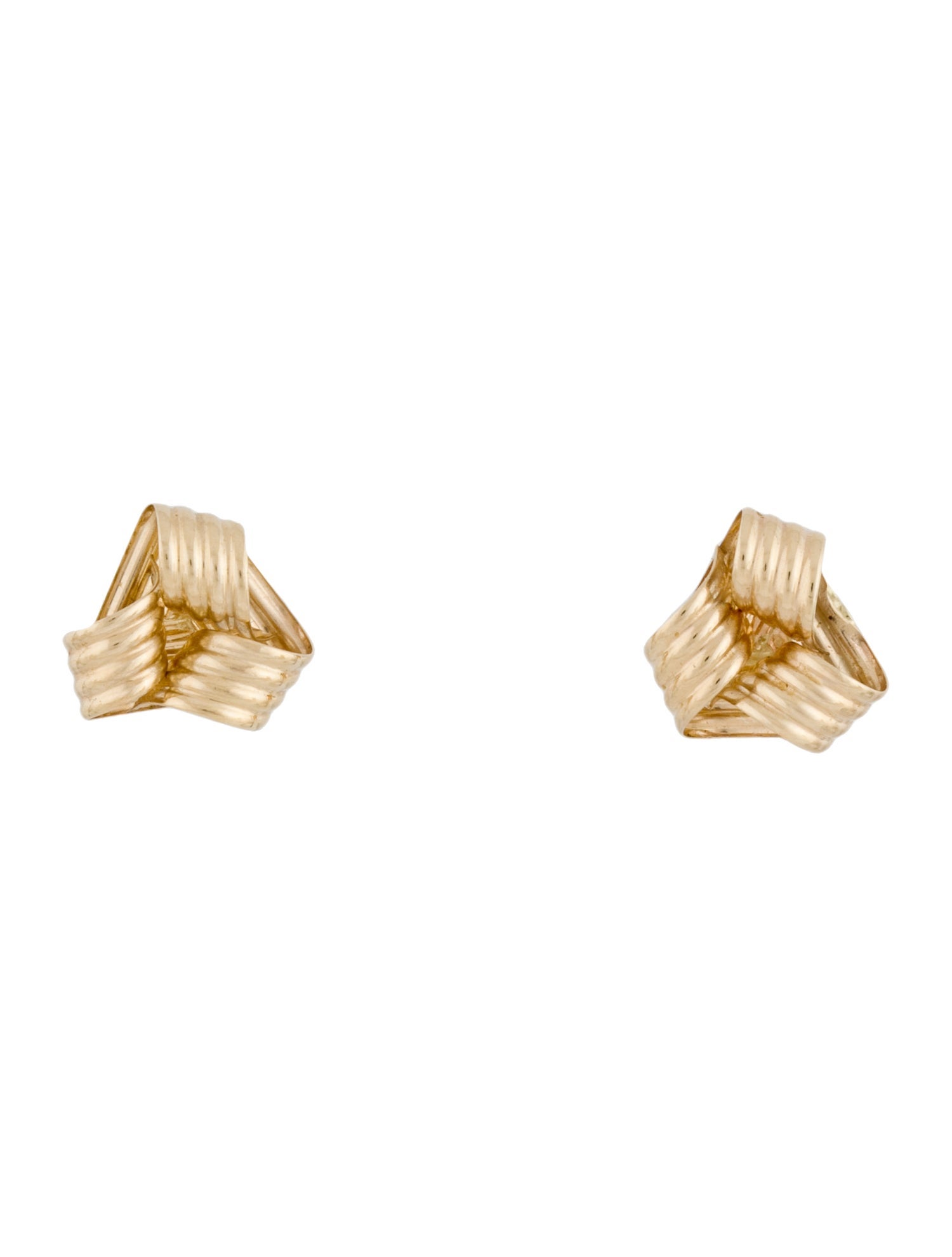 Earrings 14K Knot Stud
