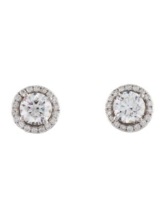Earrings 14K 2.83ctw Lab-Grown Diamond Stud Earrings