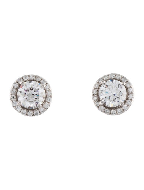 Earrings 14K 2.83ctw Lab-Grown Diamond Stud Earrings