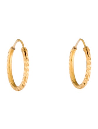Earrings 22K Hoop Earrings