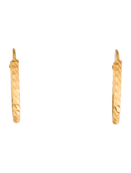 Earrings 22K Hoop Earrings