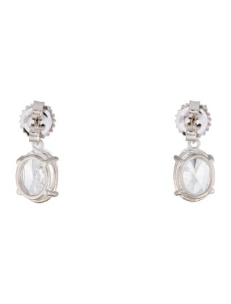 Earrings 14K 4.99ctw Lab-Grown Diamond Drop Earrings