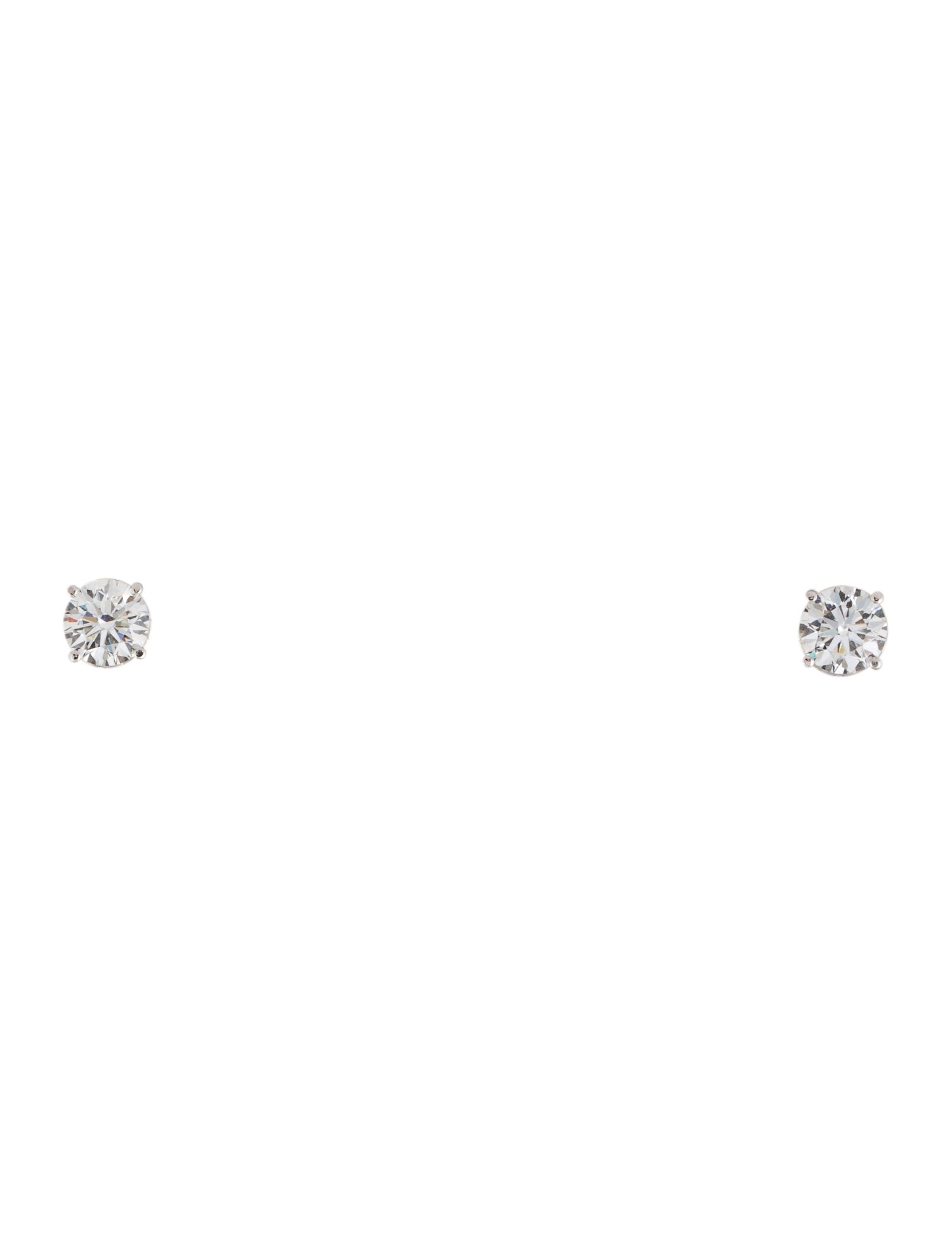 Earrings 14K 2.01ctw Lab-Grown Diamond Stud Earrings