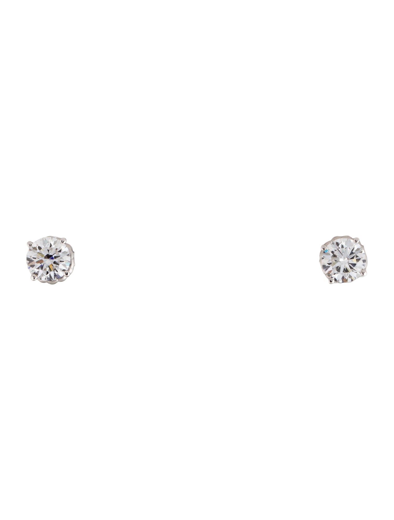 Earrings 14K 2.00ctw Lab-Grown Diamond Stud Earrings