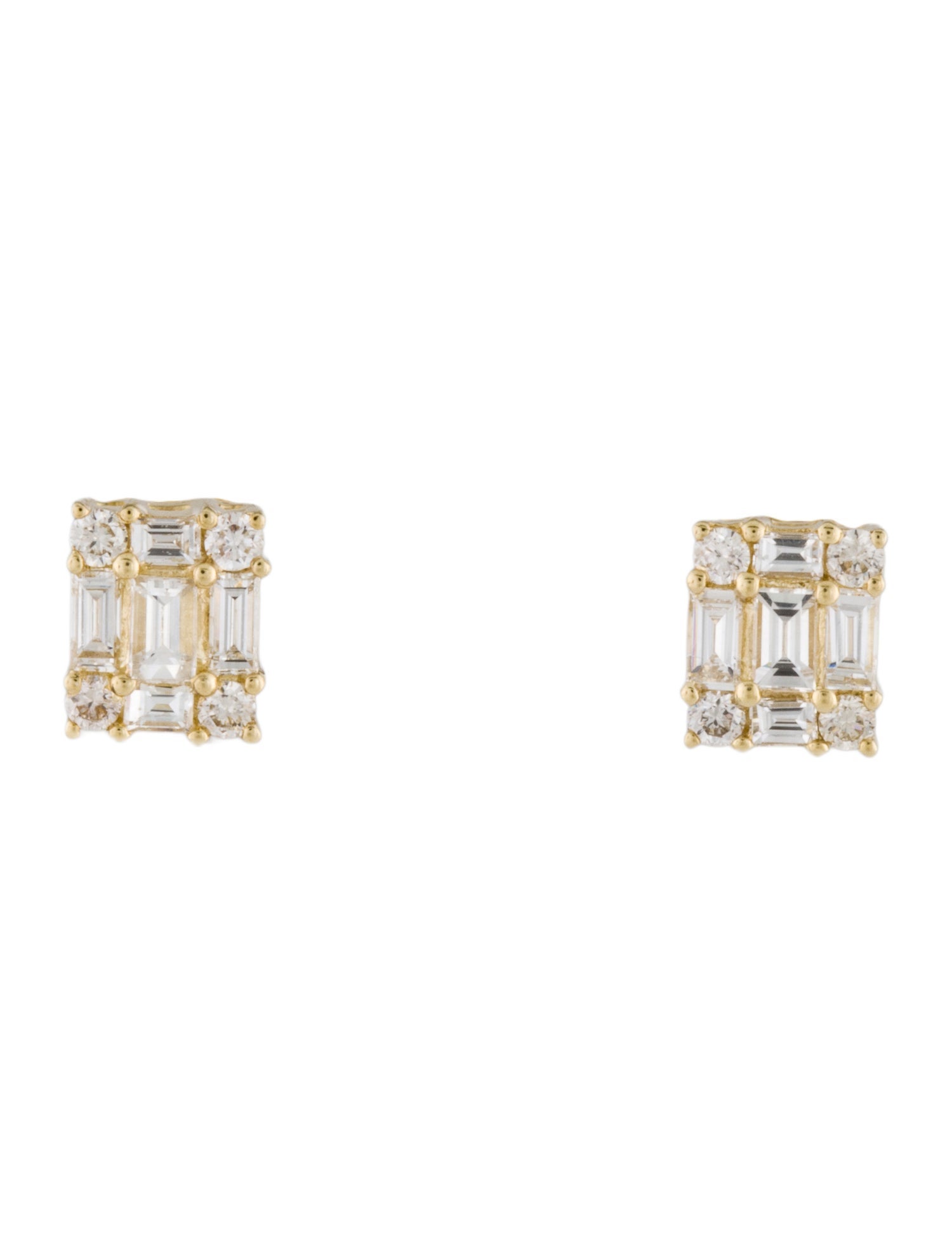 Earrings 14K Diamond Stud