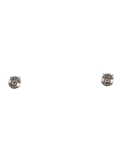 Earrings 14K 3.00ctw Lab-Grown Diamond Solitaire Stud Earrings