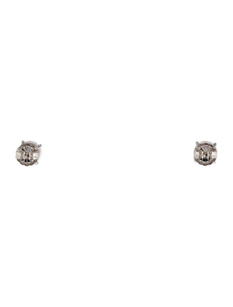 Earrings 14K 3.03ctw Lab-Grown Diamond Solitaire Stud Earrings