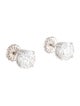 Earrings 14K 3.02ctw Lab-Grown Diamond Solitaire Stud Earrings