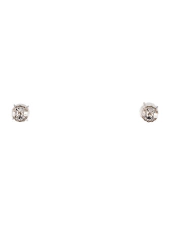 Earrings 14K 4.01ctw Lab-Grown Diamond Solitaire Stud Earrings