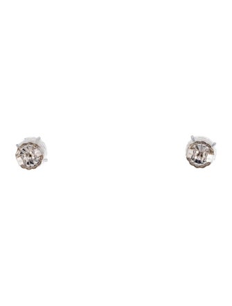 Earrings 14K 4.14ctw Lab-Grown Diamond Solitaire Stud Earrings