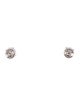 Earrings 14K 4.14ctw Lab-Grown Diamond Solitaire Stud Earrings