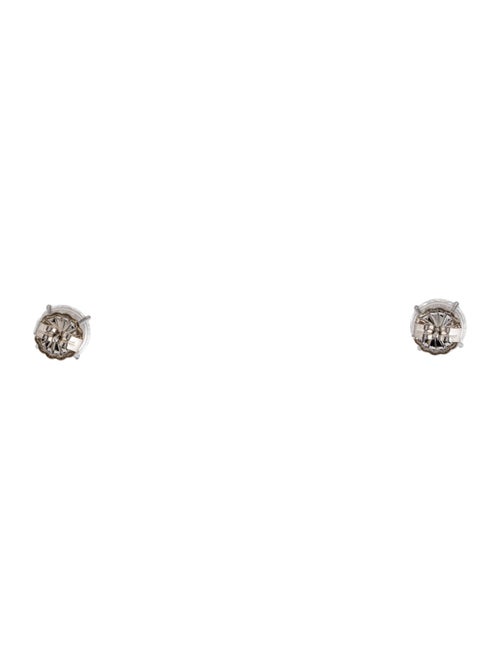 Earrings 14K 4.08ctw Lab-Grown Diamond Solitaire Stud Earrings