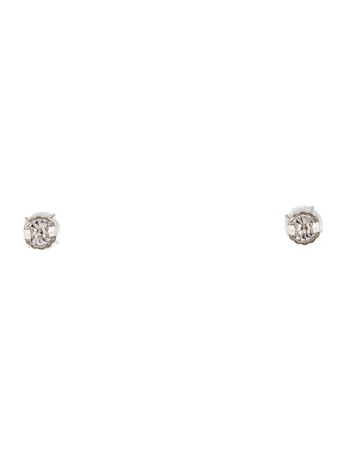 Earrings 14K 4.01ctw Lab-Grown Diamond Solitaire Stud Earrings