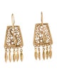 Earrings 14K Filigree Chandelier Earrings