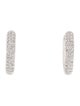 Earrings 14K Diamond Hoop Earrings