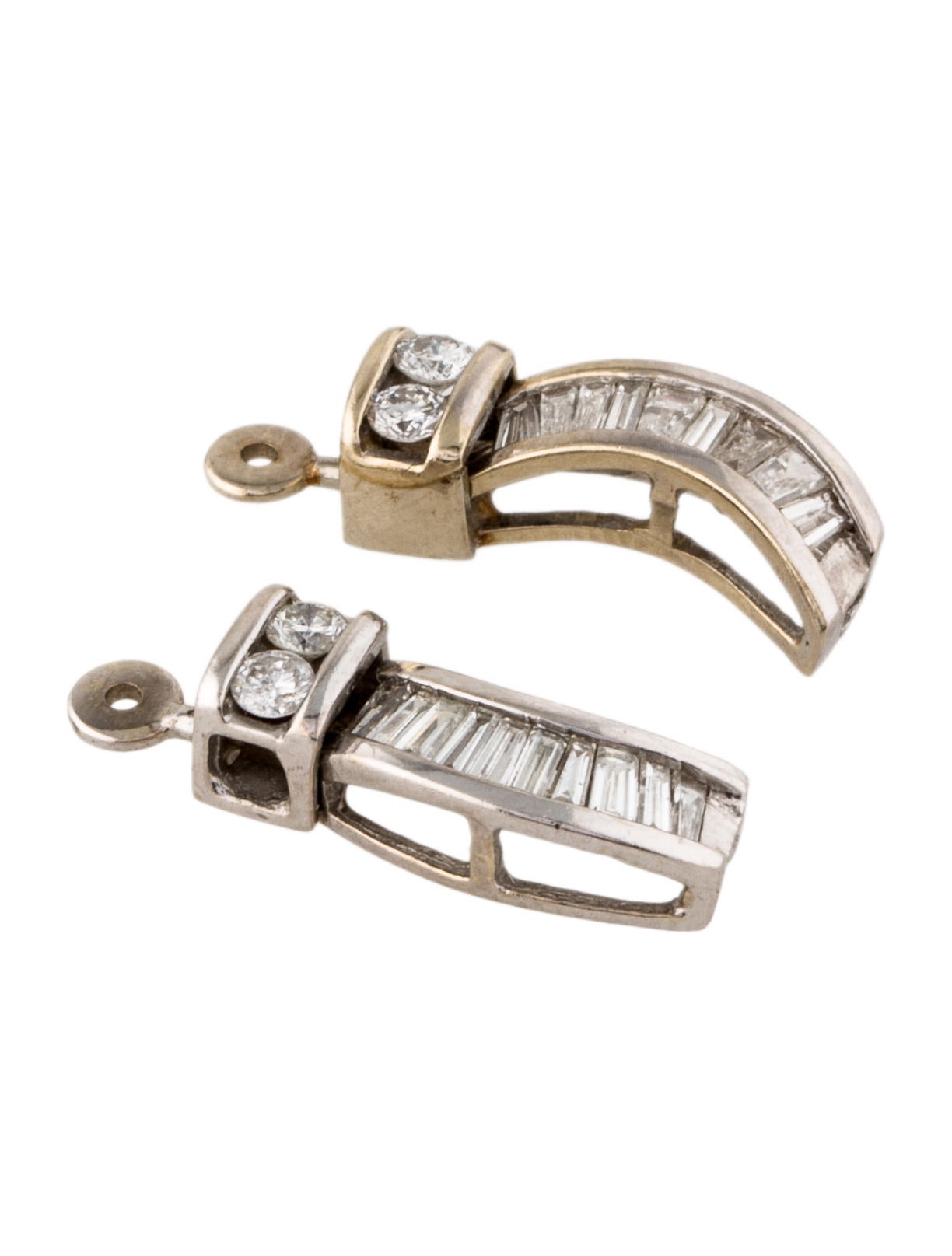 14K Diamond Earrings Enhancers Earrings EARRI37404 The RealReal