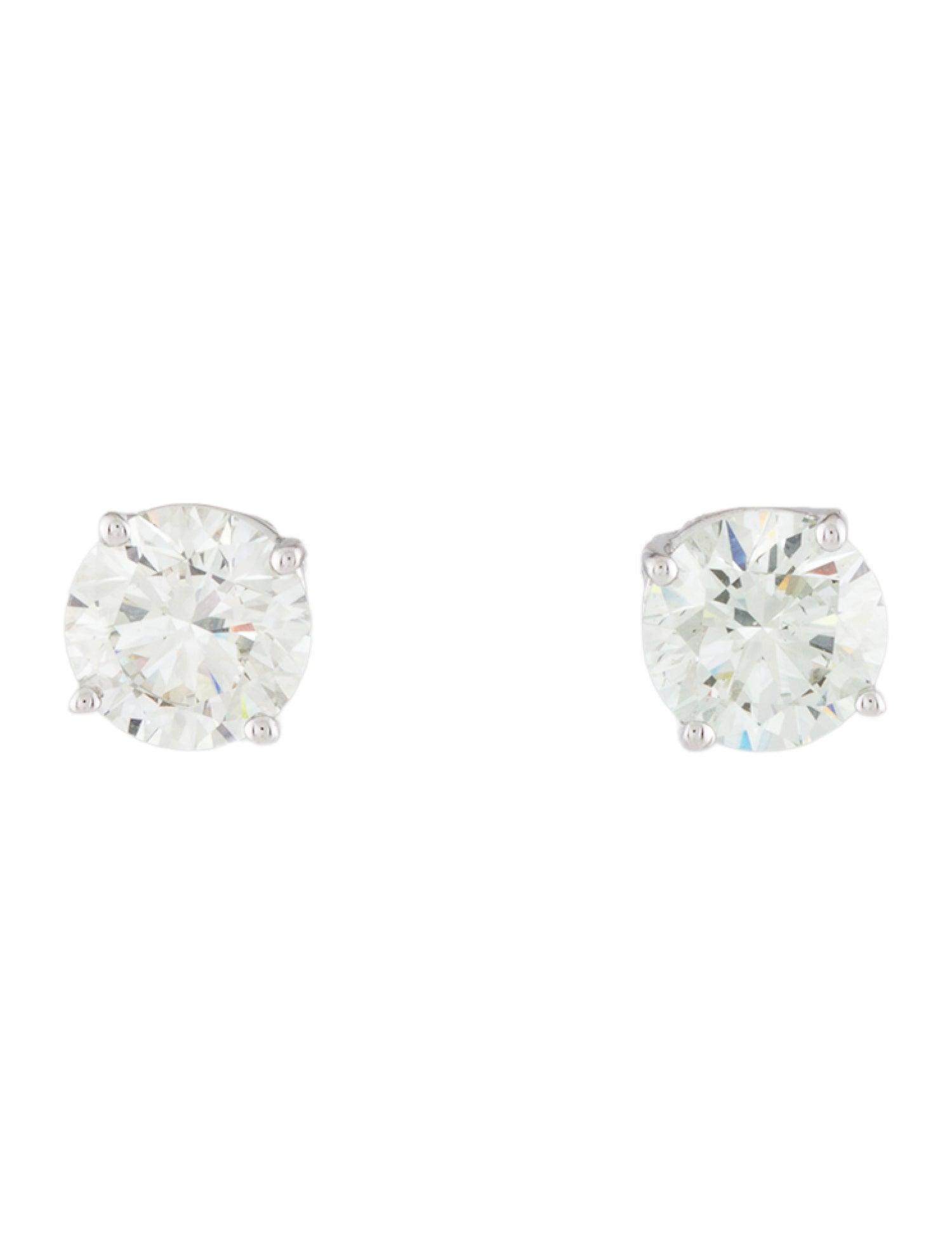 Earrings 14K 3.05ctw Lab-Grown Diamond Stud
