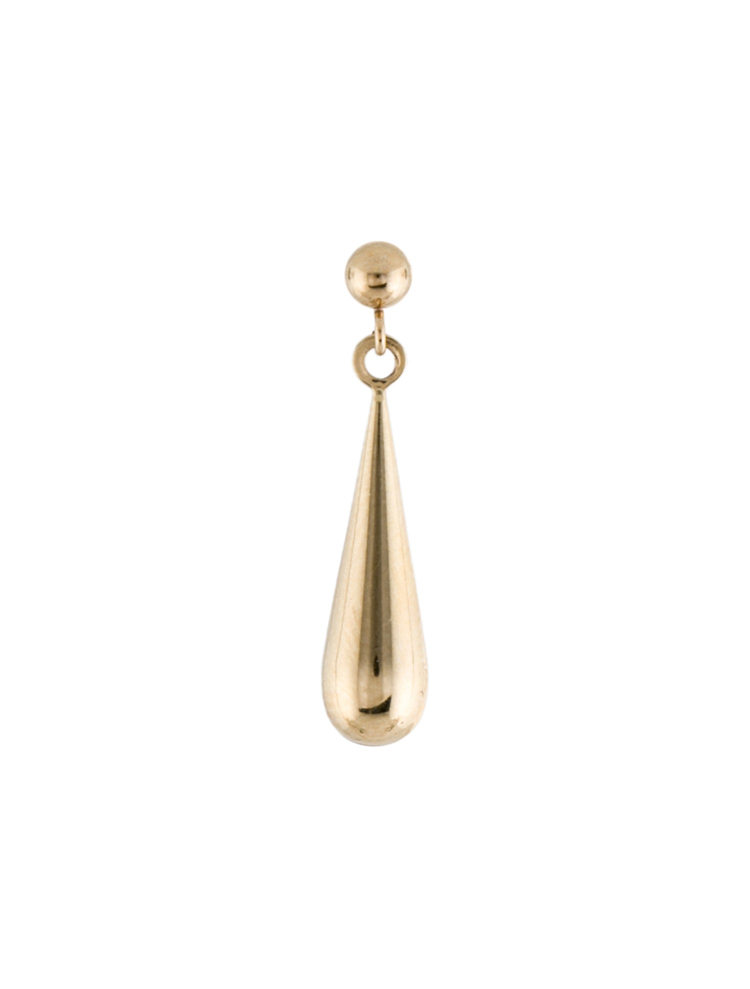 Earrings 14K Teardrop Drop Earring