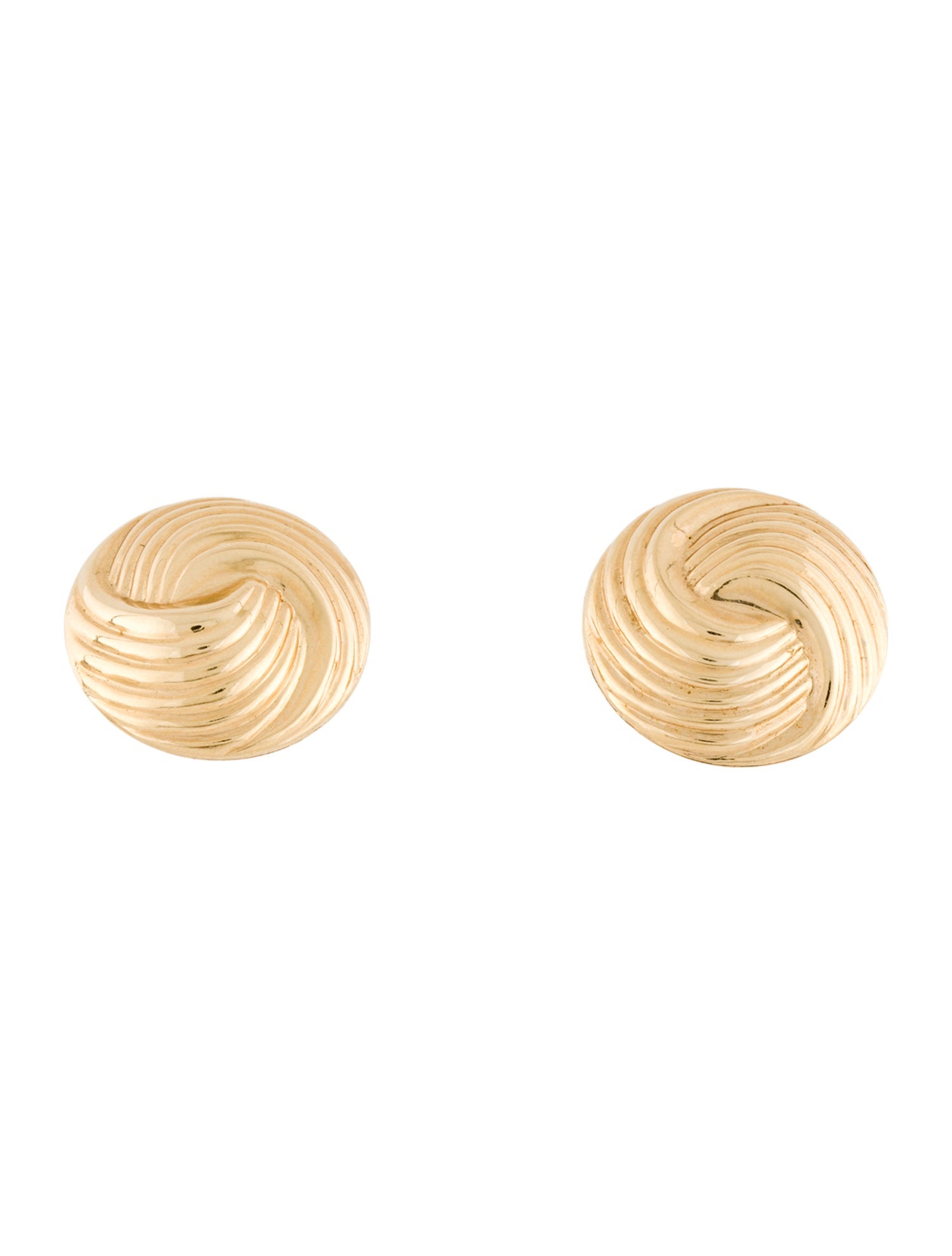 Earrings 14K Knot Stud