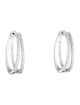 Earrings 14K Diamond Hoop Earrings