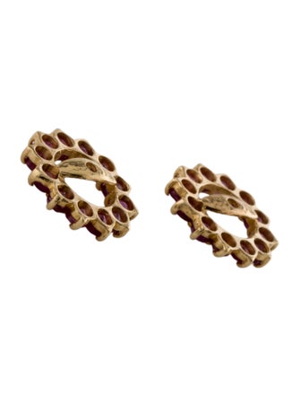 Earrings 14K Ruby Earring Jackets